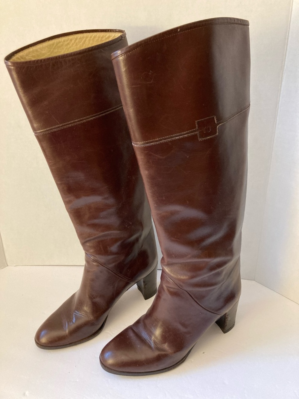 Classic Women's By Maxi 2452 women Tall Leather Riding Boots size 6